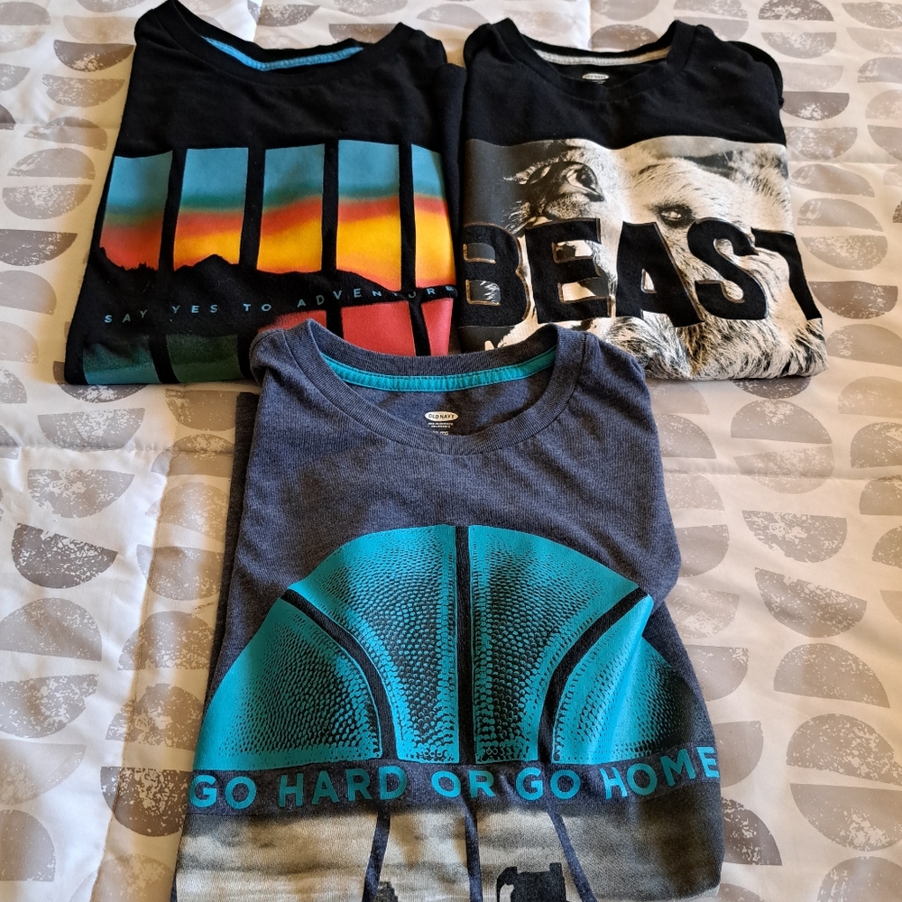 3 Long sleeve Tee's